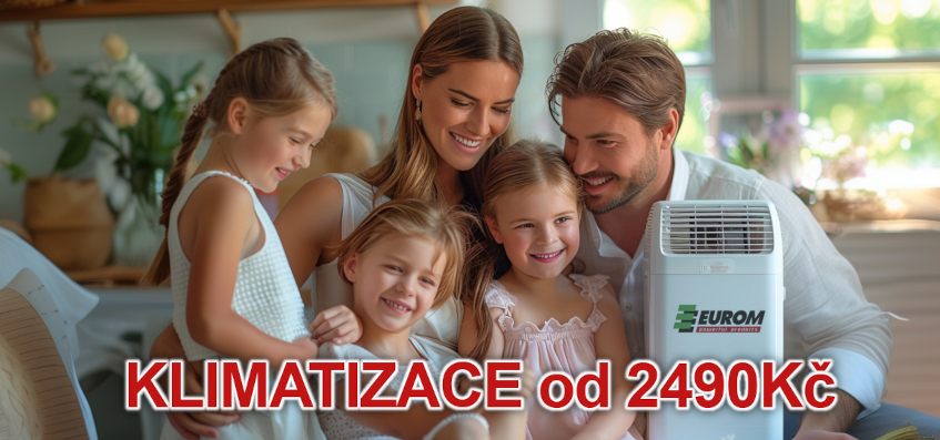 Mobilní klimatizace od 2490